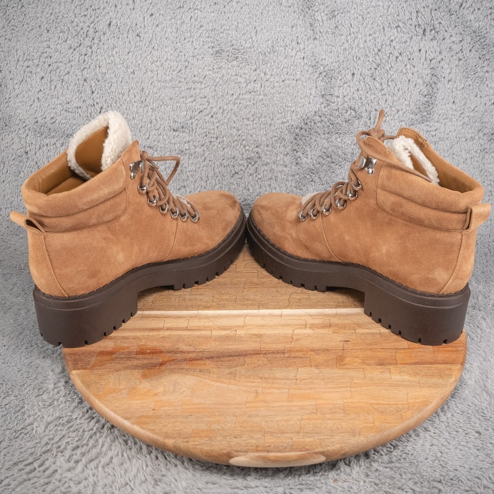 Marc Fisher LTD‎ Nairy Hiking Boot  Brown Suede Sz 9 M Gorpcore - Picture 6 of 9
